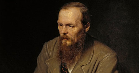 Illustration of Fyodor Dostoyevsky