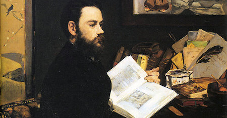 Illustration of Emile Zola