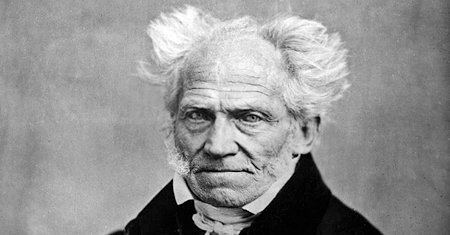 Illustration of Arthur Schopenhauer