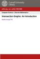 Book cover: Intersection Graphs: An Introduction