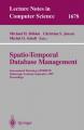 Small book cover: Temporal Database Management