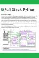 Small book cover: Full Stack Python