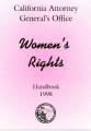 Small book cover: Women's Rights Handbook