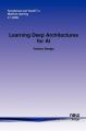 Book cover: Learning Deep Architectures for AI