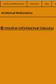Small book cover: Intuitive Infinitesimal Calculus