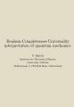 Book cover: Realism-Completeness-Universality interpretation of quantum mechanics