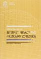 Book cover: Global Survey on Internet Privacy and Freedom of Expression