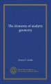 Book cover: The Elements of Analytic Geometry