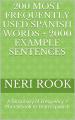 Book cover: 200 Most Frequently Used Spanish Words + 2000 Example Sentences