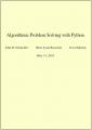Small book cover: Algorithmic Problem Solving with Python
