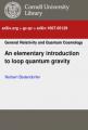 Small book cover: An Elementary Introduction to Loop Quantum Gravity
