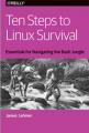Book cover: Ten Steps to Linux Survival