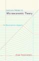 Book cover: Lecture Notes in Microeconomic Theory: The Economic Agent