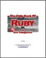 Book cover: The Little Book of Ruby