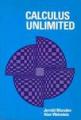 Book cover: Calculus Unlimited