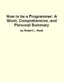 Book cover: How to be a Programmer