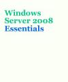 Small book cover: Windows Server 2008 Essentials