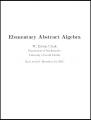 Book cover: Elementary Abstract Algebra