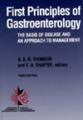 Small book cover: First Principles of Gastroenterology and Hepatology