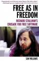Book cover: Free as in Freedom: Richard Stallman's Crusade for Free Software