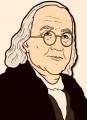 Small book cover: The Autobiography of Benjamin Franklin