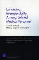 Book cover: Enhancing Interoperabillity Among Enlisted Medical Personnel