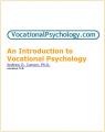 Small book cover: An Introduction to Vocational Psychology