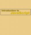 Small book cover: Introduction to JavaScript