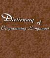 Small book cover: Dictionary of Programming Languages