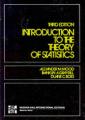 Book cover: Introduction to the Theory of Statistics