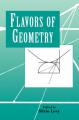 Book cover: Flavors of Geometry
