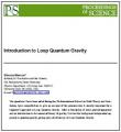 Small book cover: Introduction to Loop Quantum Gravity