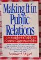 Book cover: Making It in Public Relations