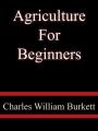 Book cover: Agriculture for Beginners