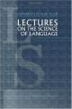 Book cover: Lectures on The Science of Language