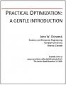 Small book cover: Practical Optimization: A Gentle Introduction