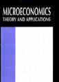 Book cover: Microeconomics Theory And Applications