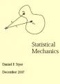 Book cover: Statistical Mechanics