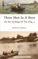 Book cover: Three Men in a Boat