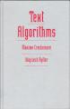 Book cover: Text Algorithms