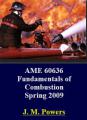 Book cover: Fundamentals of Combustion