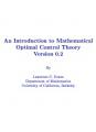 Book cover: An Introduction to Mathematical Optimal Control Theory