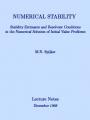 Book cover: Numerical Stability