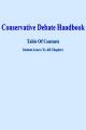 Small book cover: Conservative Debate Handbook
