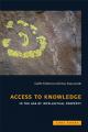 Book cover: Access to Knowledge in the Age of Intellectual Property