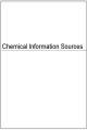 Small book cover: Chemical Information Sources