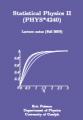 Book cover: Statistical Physics II