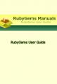 Book cover: RubyGems User Guide