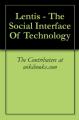 Book cover: Lentis: The Social Interface of Technology