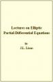 Small book cover: Lectures on Elliptic Partial Differential Equations